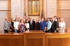 Exceptional Judicial Branch Employees Recognized by Chief Justice Heavican During 10th Annual Awards Celebration