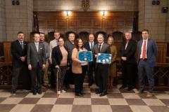 Members of the team (left to right) include: Brandon Helding, Justin Swartz, Todd Koehler, Kristen Nikolai, Rick Hixson, and Hazel Delgado.