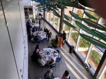 Breakfast at the University of Nebraska - Kearney - Day two, visit one of the Chief Justice’s Summer Tour 2017