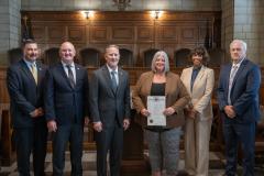 Group Photo Probation Week Proclamation