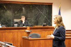 Judges - Retired and Currently Sitting on the Bench - Participate in High School Mock Trial Program