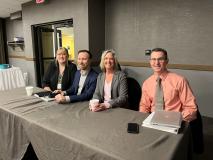 New Clerks Given Background on Audio-Visual Courtroom Upgrade