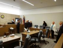 Judge Vernon Daniels Guides Supreme Court Summer Tour of Juvenile Justice Center, Youth Facility, and New Probation Offices