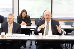 Justice William Cassel provides the Technology Committee update. 