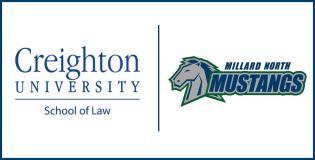 Creighton School of Law and Millard North High School during April Argument Session