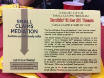 Small Claims Mediation Celebrates Twenty Years Serving Nebraska’s Courts