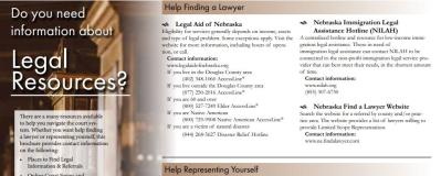 Information about Legal Resources